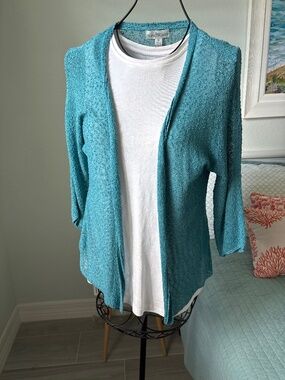 Wind River Open Front Cardi Sz M